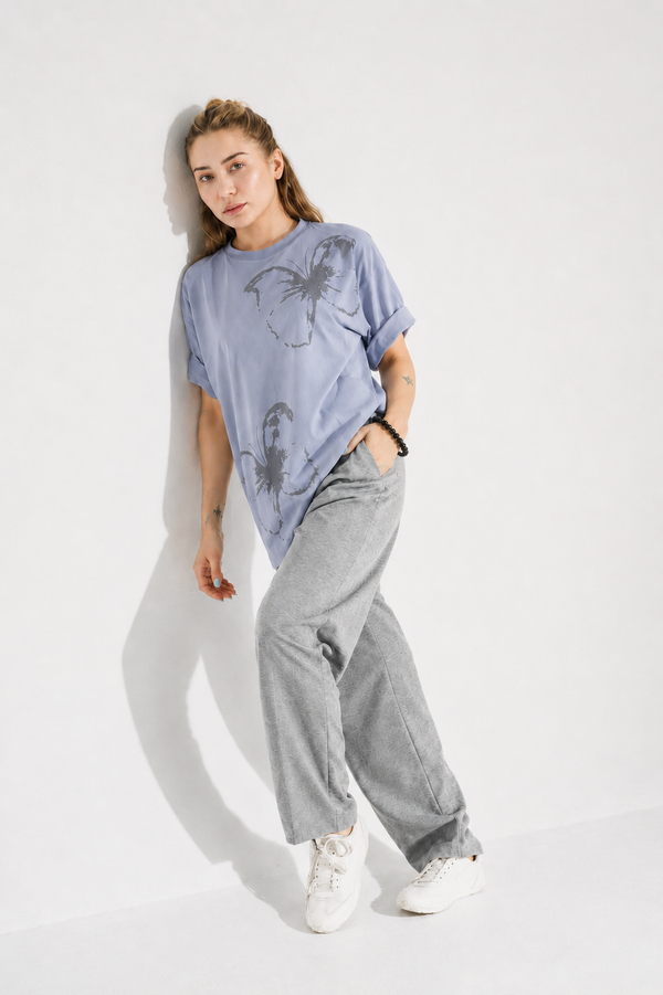 Butterfly Dusty Preiwinkle Tee