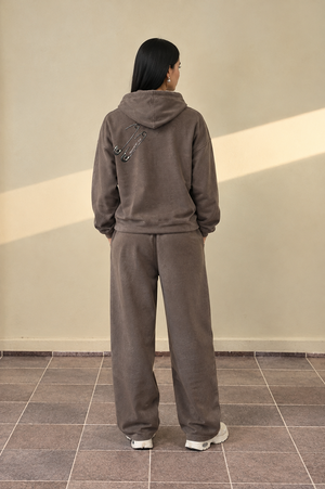 Volume Dark Gull Grey Trouser Women