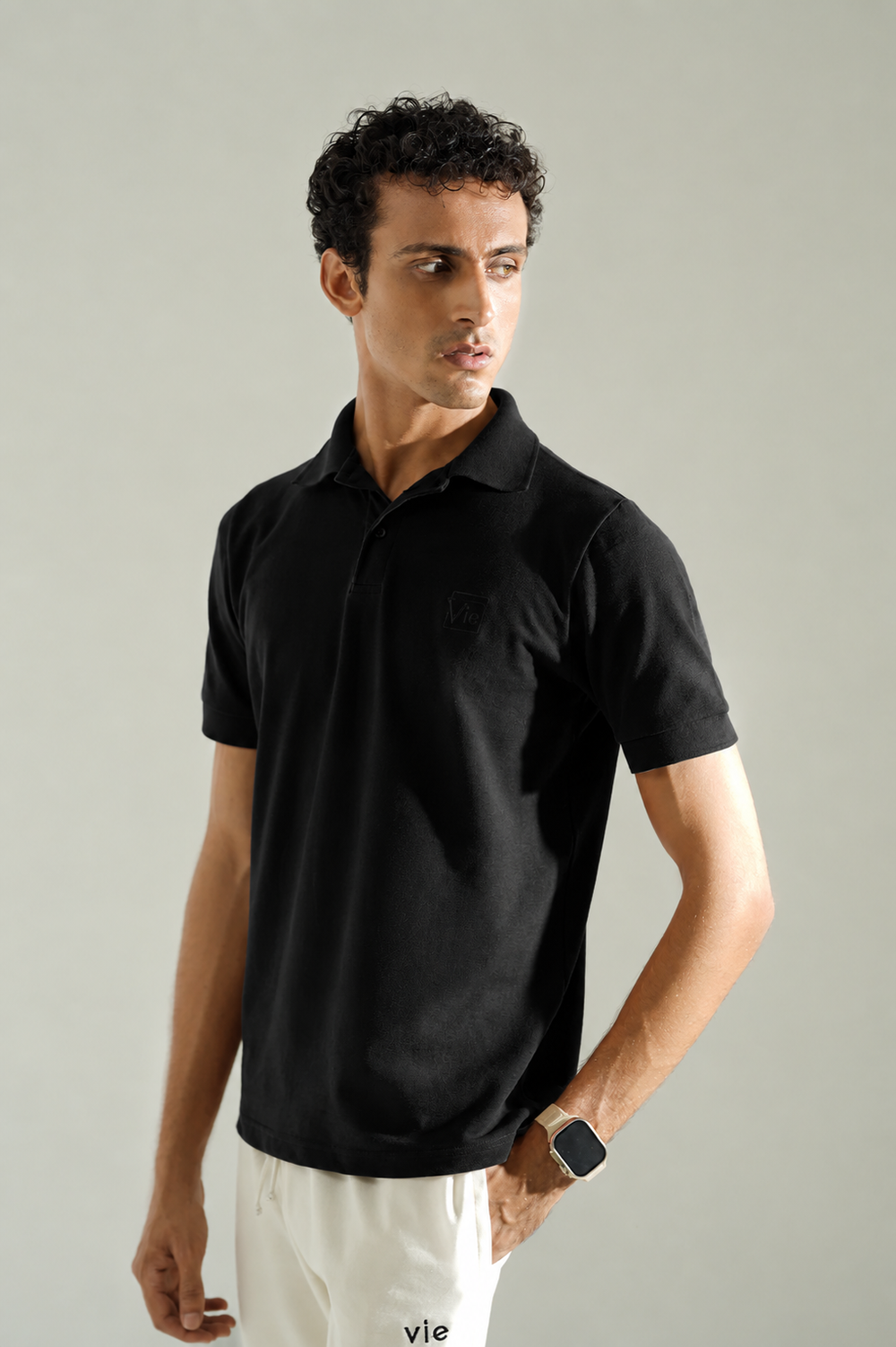Heritage Black Polo