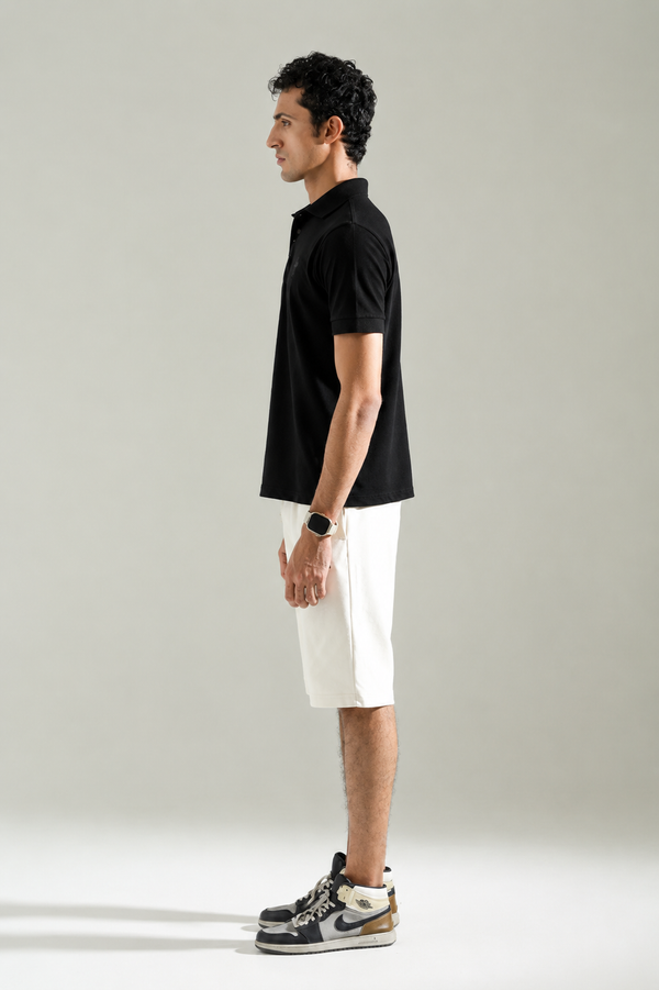 Heritage Black Polo