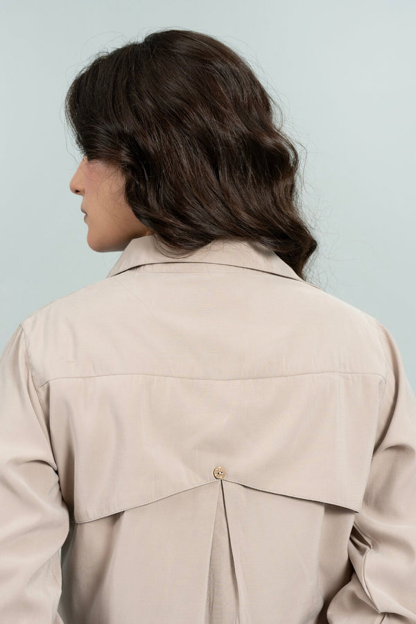 Offset Beige Shirt