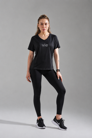 Velocity Black Tee